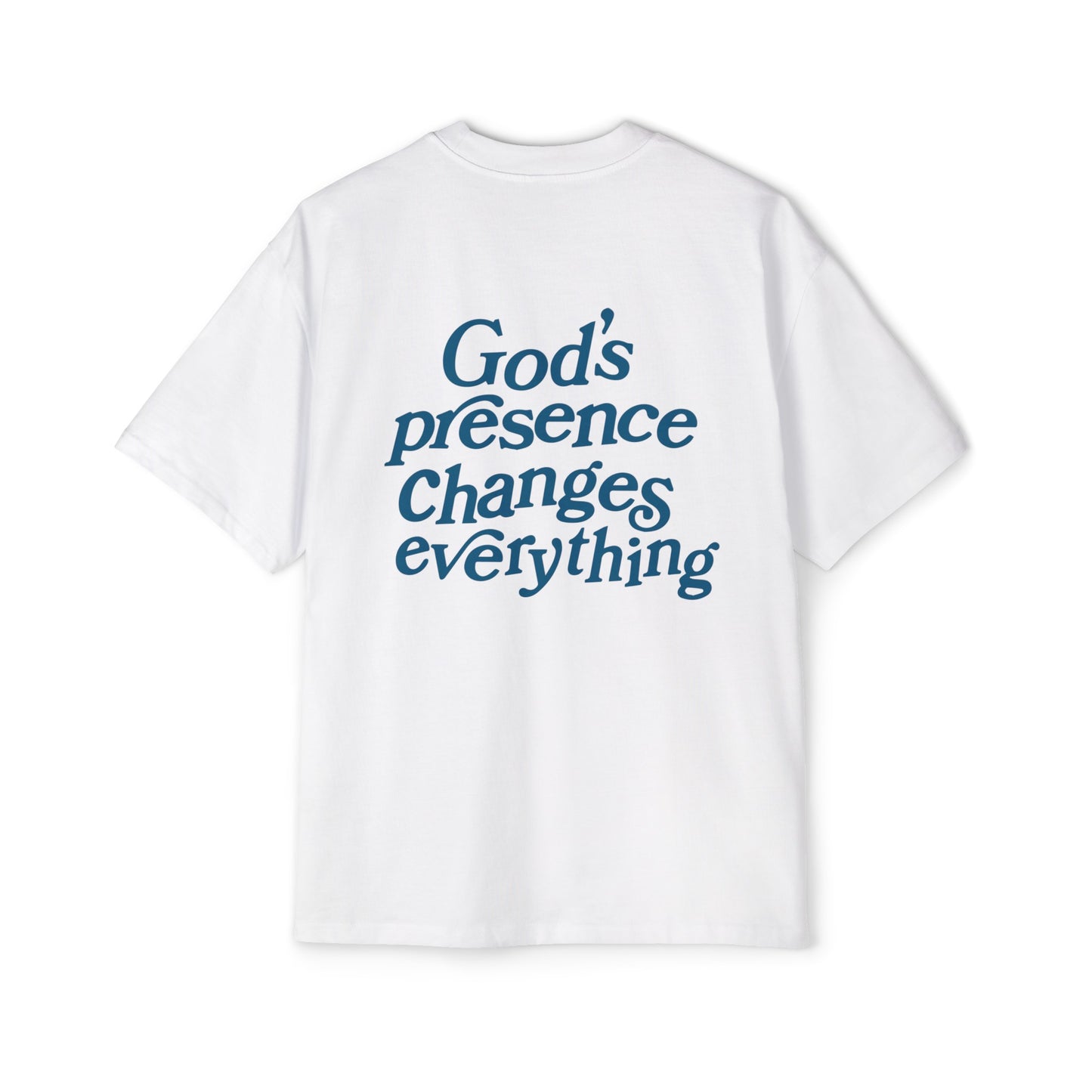 GOD'S PRESENCE OVERSIZED TEE