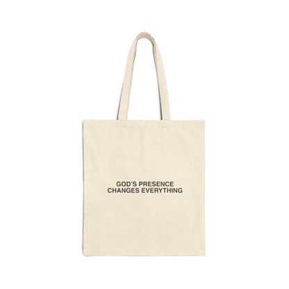 GOD'S PRESENCE TOTE BAG